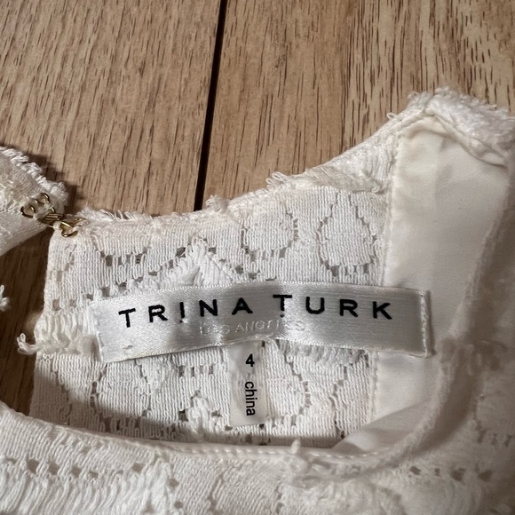 Trina Turk Macee Fringe Stripe Shift Dress - Picture 4 of 8